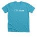 Hope for&nbsp;HIE Logo Wear, a Heather Aqua Premium Unisex Tee