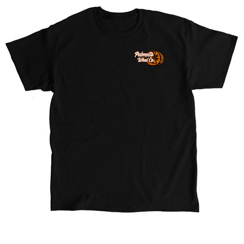 Palmetto Orange Camo, a Black Classic Unisex Tee