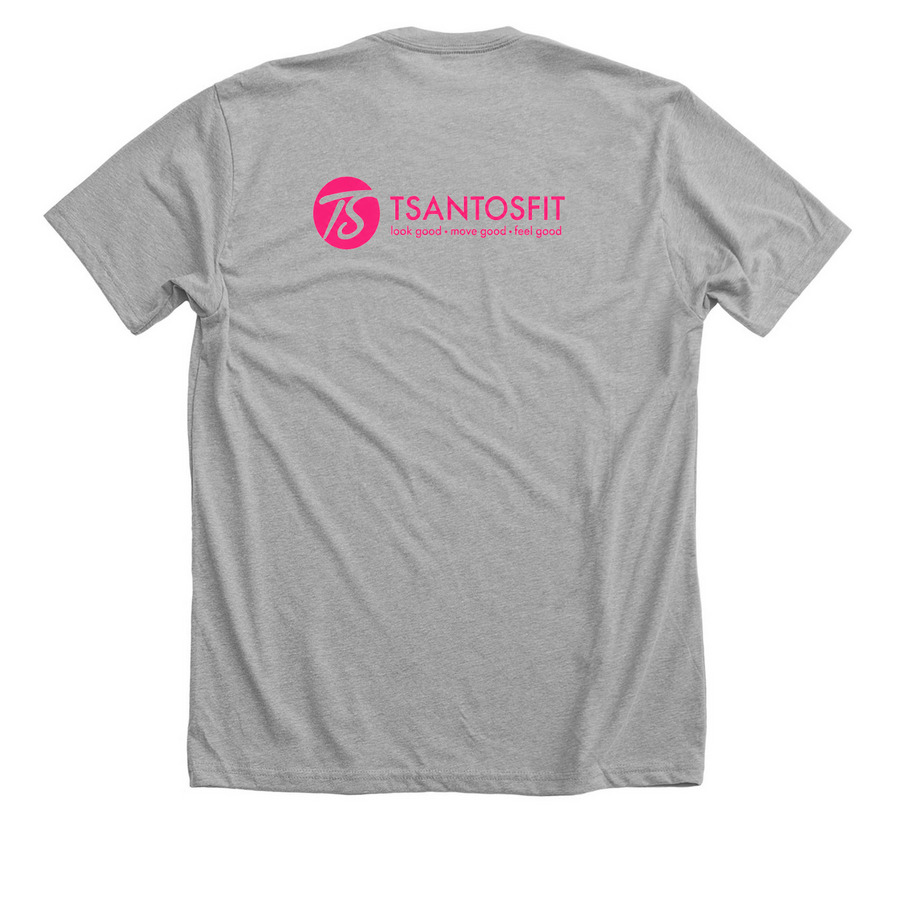 Achievement Collection Comma Club, a Athletic Heather Premium Unisex Tee (back-view)