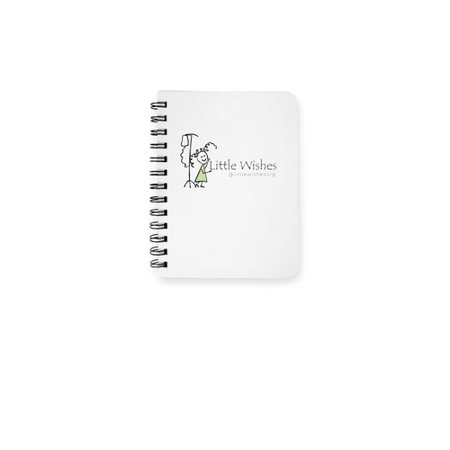 Little Wishes: Notebook, a White Spiral Notebook