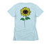 Spina Bifida - Blooming Beyond (women), a Ice Blue Women's Slim Fit Tee (back-view)