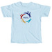 NDSC Large Circle Logo, a Chambray Comfort Colors Unisex Tee