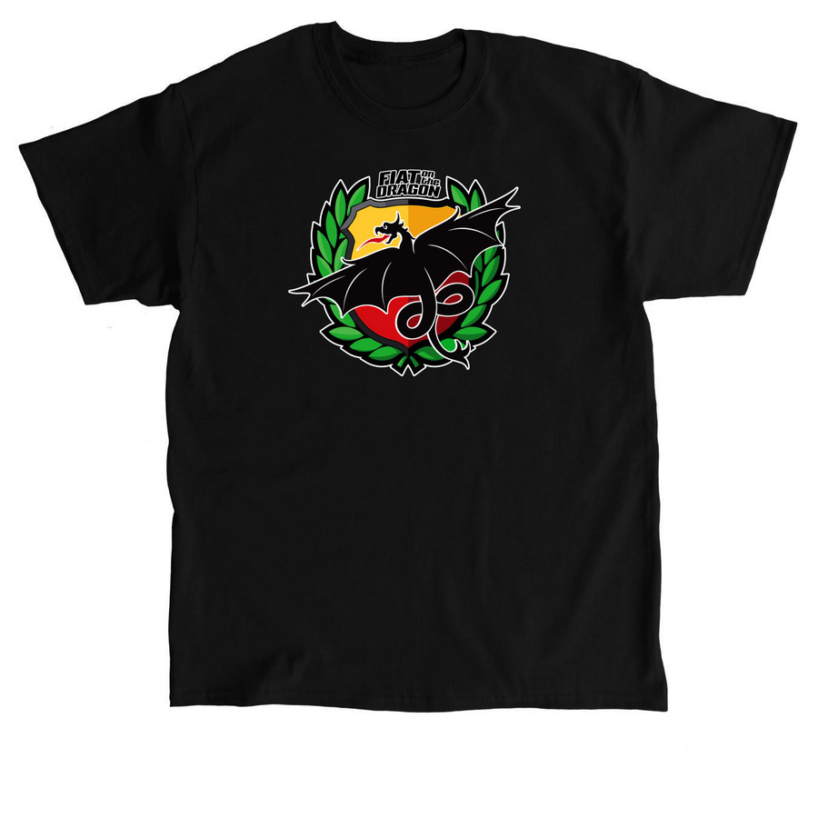 Official FIAT on the Dragon Classic Tee, a Black Classic Unisex Tee