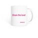 Share the love! Mug&nbsp;, a White Coffee Mug