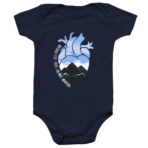 Bode's Message, a Navy Infant Onesie