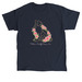 Tibetan Bloom, a Navy Classic Unisex Tee
