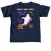 LULAC '26 ??? x&nbsp;??&nbsp;, a True Navy Comfort Colors Unisex Tee (back-view)