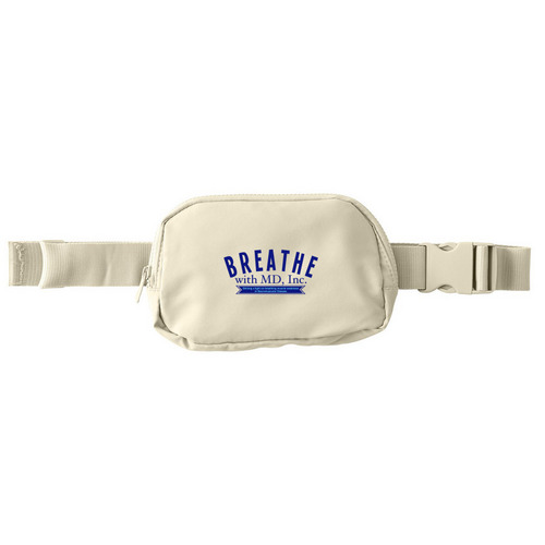 Breathe with MD Logo Hip Pack, a Sahara Matte Hip Pack