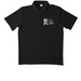 KCPL Polo - White Logo, a Black Unisex Performance Polo