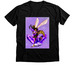 Cast Crystals, Not Stones, a Black Heather Premium V-Neck Tee
