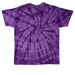 Jump @ WAG, a Purple Classic Tie Dye Tee (back-view)