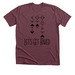 Let's Get Baked..., a Heather Maroon Premium Unisex Tee