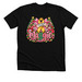 Spreading Christmas magic, a Solid Black Blend Premium Unisex Tee