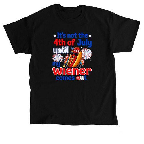 Independence Wiener&nbsp;, a Black Classic Unisex Tee