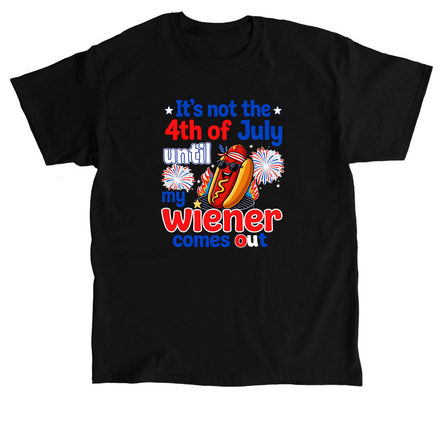Independence Wiener&nbsp;, a Black Classic Unisex Tee