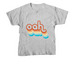 OAH Retro Tee, a Sport Grey Youth Unisex Tee