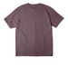 The Feathered Brush Basic Tee, a Purple Storm Unisex Heavyweight Tee (back-view)