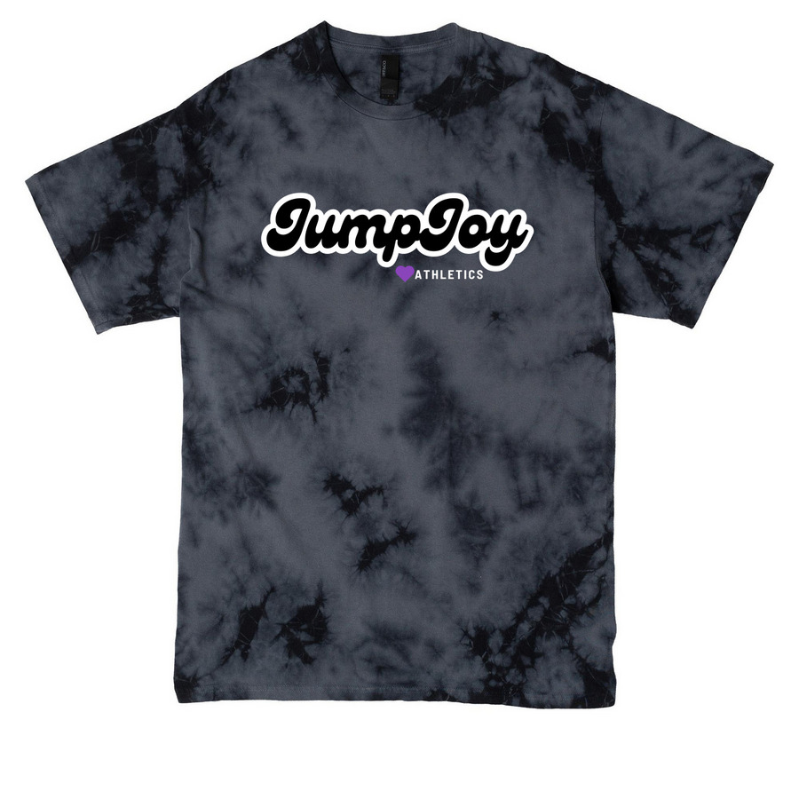 Crystal Tie Dye, a Black Crystal Tie Dye Tee