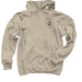2nd Bn 10th Mar Liaison - Black Logo, a Sand Pullover Hoodie