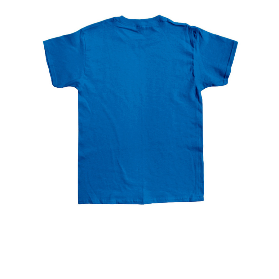 FRD Toddler Shirts, a Royal Blue Toddler Tee (back-view)