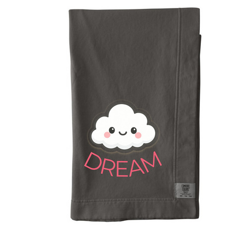 DREAM Blanket, a Pepper Comfort Colors Blanket