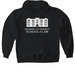 Law School with Masthead on Back&nbsp;, a Black Gildan Softstyle Pullover Hoodie
