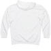 Love, a White Midweight Pullover Hoodie (back-view)