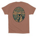 Front/Back BFF 30-Yr Anniversary Buffalo Gap, a Chestnut Premium Cotton Tee (back-view)