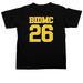MICUxBruins, a Black Comfort Colors Unisex Tee (back-view)