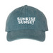 Sunrise Sunset Hat, a Teal