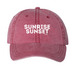 Sunrise Sunset Hat, a Cardinal