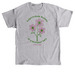 Unisex Tee- Flower, a Sport Grey Classic Unisex Tee