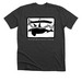 Salmon and Orca by Jen McLuen, a Dark Grey Heather Premium Unisex Tee