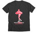 Throwback Lucha Accordion, a Dark Grey Heather Premium V-Neck Tee
