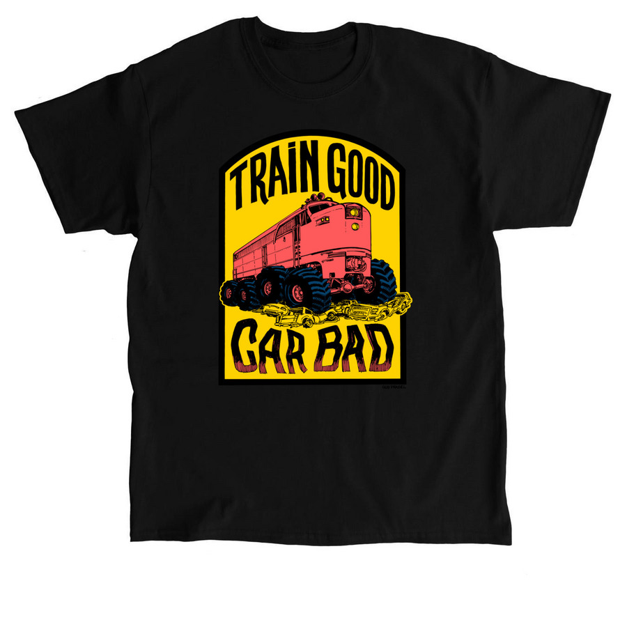 Train Good, a Black Classic Unisex Tee