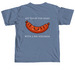 Abbeys Kielbasa Chant Collection, a Blue Jean Comfort Colors Unisex Tee (back-view)