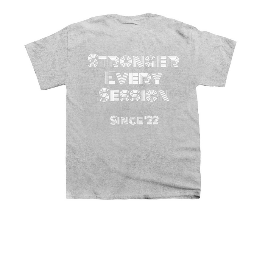 SMF 2022, a Sport Grey Youth Unisex Tee (back-view)