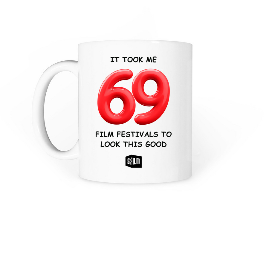69th San Francisco Int'l Film Festival Mug, a White Coffee Mug (back-view)