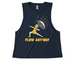 Salty Yogis, a Rebel Blue Allmade Eco Triblend Women?s Muscle Tank