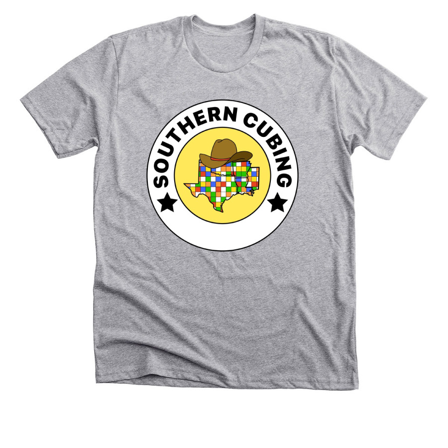 Southern Cubing Merchandise, a Athletic Heather Premium Unisex Tee
