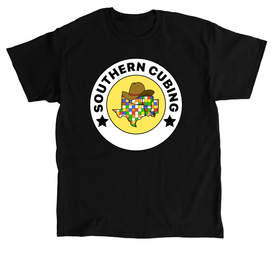 Southern Cubing Merchandise, a Black Classic Unisex Tee