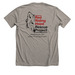 Bringing Vet Care to The Red!&nbsp;, a Heather Stone Premium Unisex Tee (back-view)