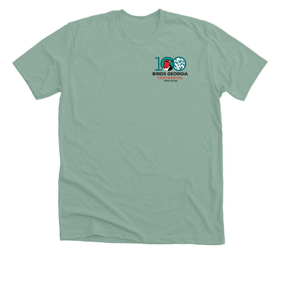Fall Flyway Festival 2026, a Heather Dusty Blue Premium Unisex Tee