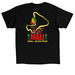 Mali Shall Never Bend, a Black Classic Unisex Tee (back-view)
