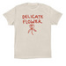 Delicate Flower, a Dust Premium Cotton Tee