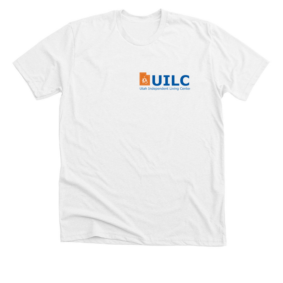UILC Tee, a Solid White Blend Premium Unisex Tee