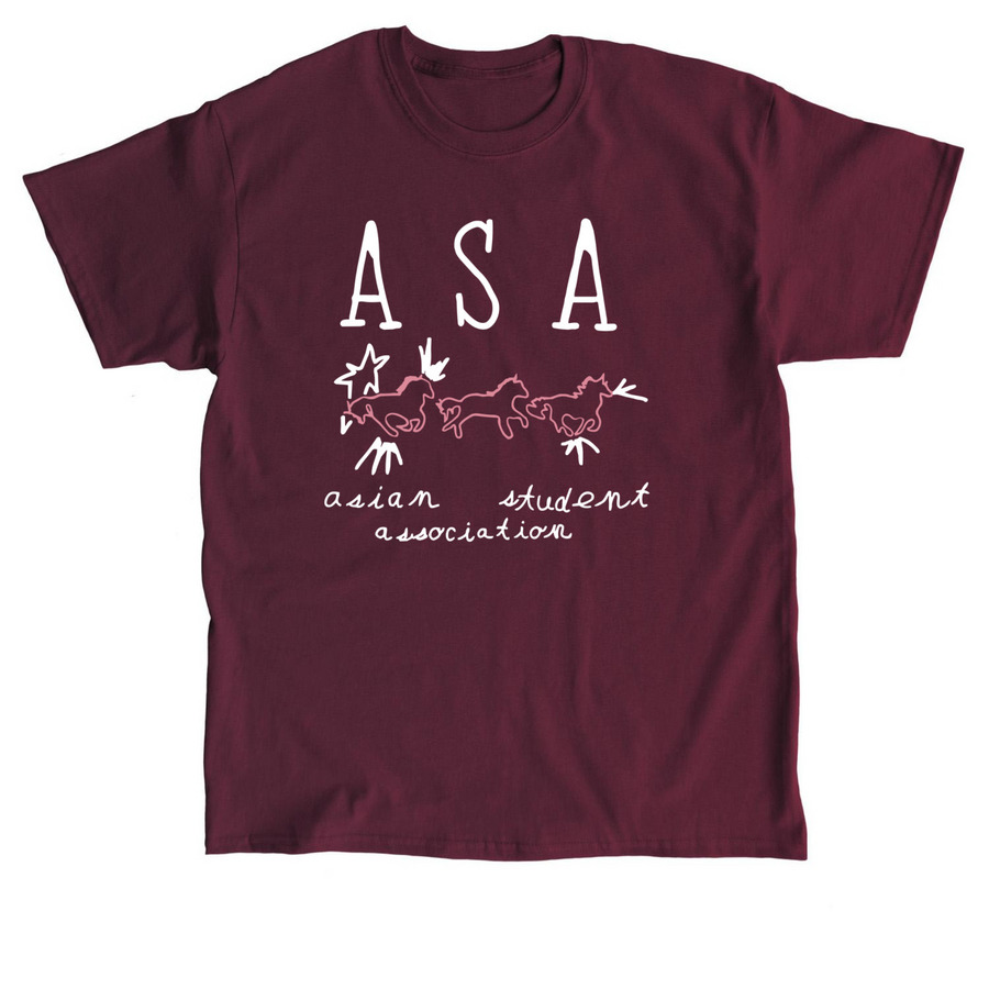 2026 Asian Student Association, a Maroon Classic Unisex Tee