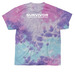 "Treatment Plan: Noncompliance" (WHITE), a Cotton Candy Classic Tie Dye Tee (back-view)
