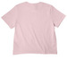 TEST TES TEST, a Soft Pink Women's Heavyweight Tee (back-view)