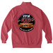 R.E.D. Friday, a Crimson Comfort Colors Quarter Zip Pullover (back-view)